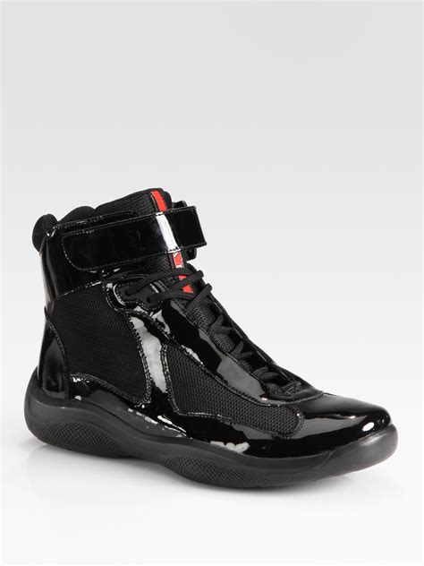 prada sneakers heren|prada high top sneakers women's.